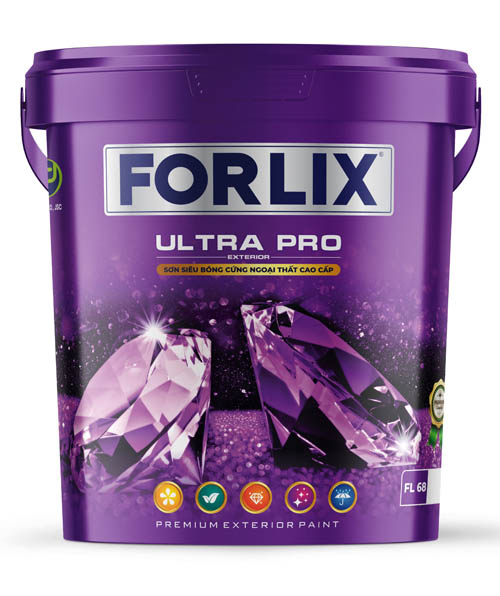 Sơn siêu bóng cứng ngoại thất cao cấp