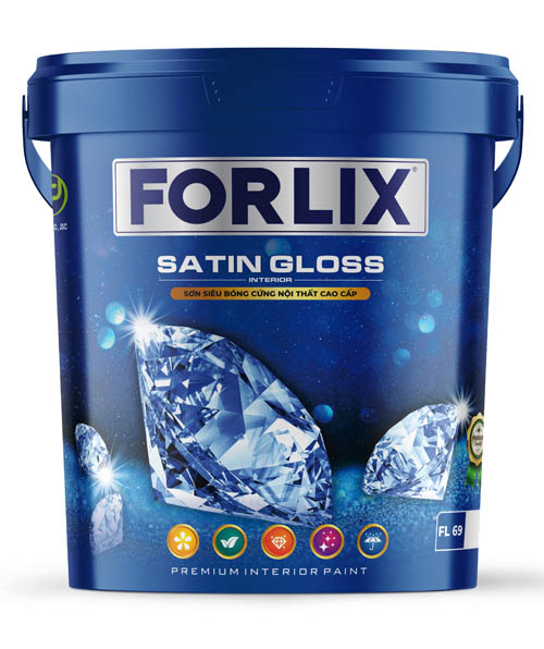 Sơn siêu bóng cứng nội thất cao cấp